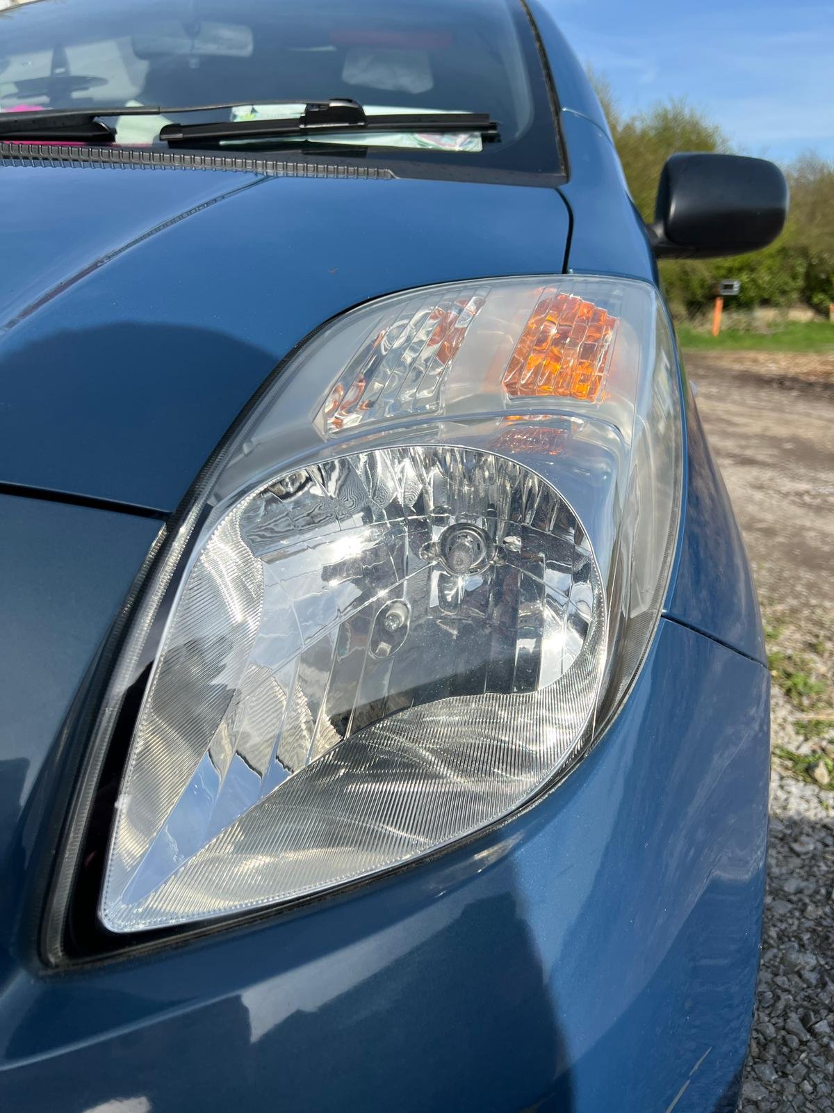 Toyota Yaris Headlight Restoration